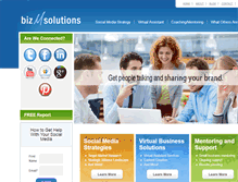 Tablet Screenshot of bizmsolutions.com